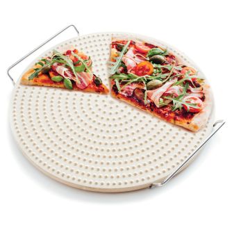 Kamień do pieczenia pizzy z wypustkami DUKA PIZZA STONE 34 cm ceramika-1216013