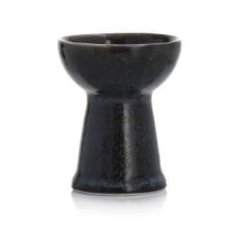 Kiaušinio puodelis DUKA TIME BLACK grafito porcelianas