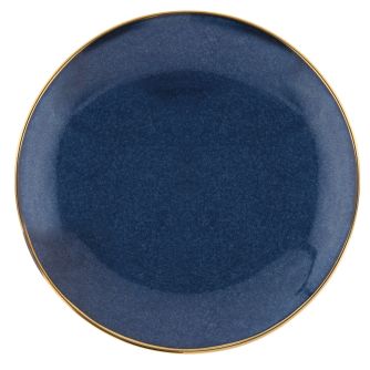 Pusryčių lėkštė DUKA SIREN 21cm tamsiai mėlynos spalvos keramikinė