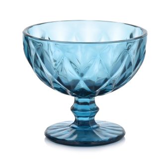 Ledų ir deserto puodelis, mėlynas, 330 ml, stiklinis DUKA UMEA