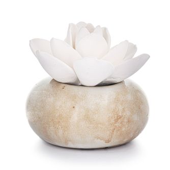 Kvapų difuzoriaus gėlė DUKA MOMENTS rudas porcelianas