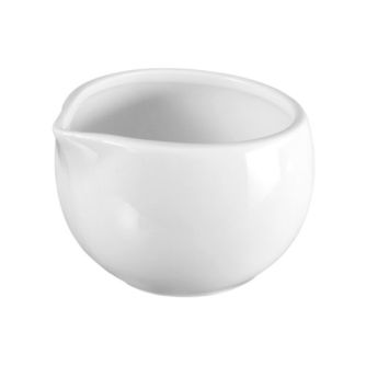 Pieno indelis DUKA TIME kreminės spalvos porcelianinis