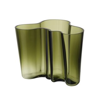IITTALA Vaza 160 mm samanų žalia | moss green