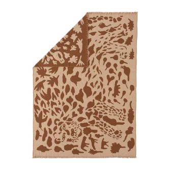 IITTALA Pledas 180x130cm Cheetah rudas | brown