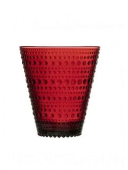 IITTALA Stiklinė 300ml 2vnt. spanguolių raudona | cranberry red